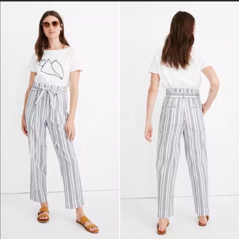 Madewell paper bag pants size 8